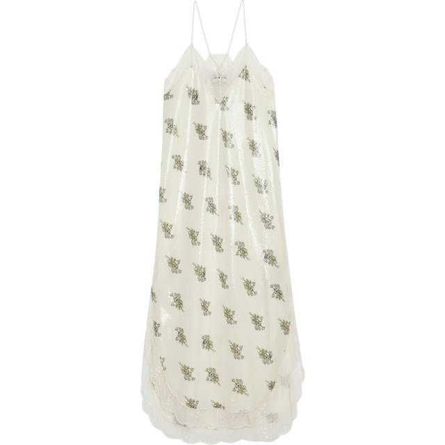 Zadig & Voltaire Ristyl Sequins Flowers Dress