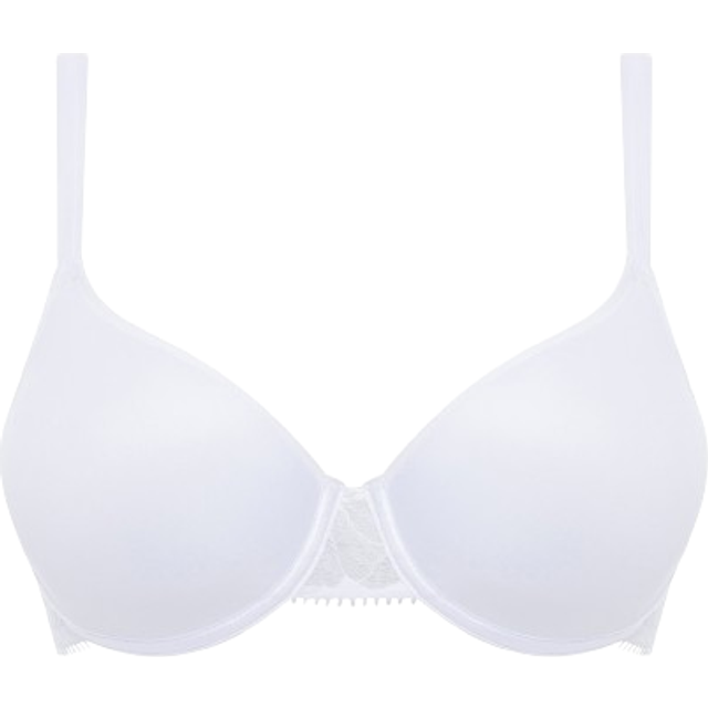 Chantelle Dam Day to Night Co Sg Coque Enveloppant Memory T-shirt BH, Vit, 75E