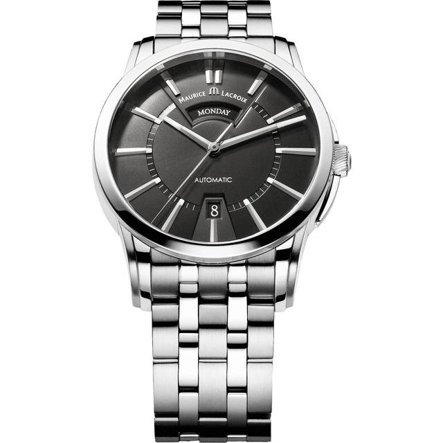 Maurice Lacroix Watch Pontos Day Date - Black
