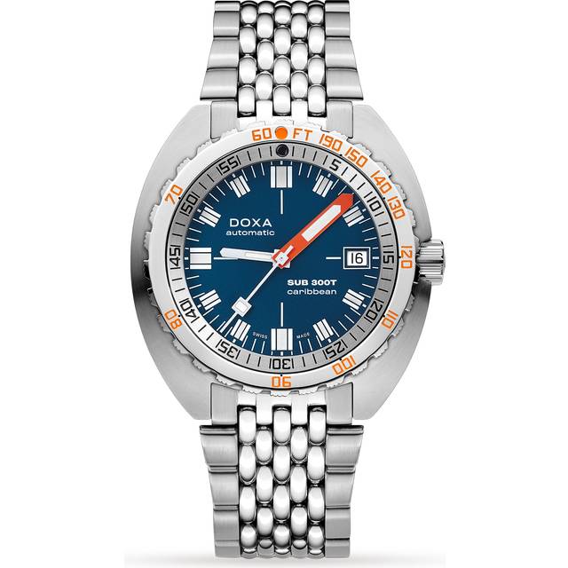 DOXA SUB 300T Caribbean Automatic 42.5mm Mens Watch 840.10.201.10