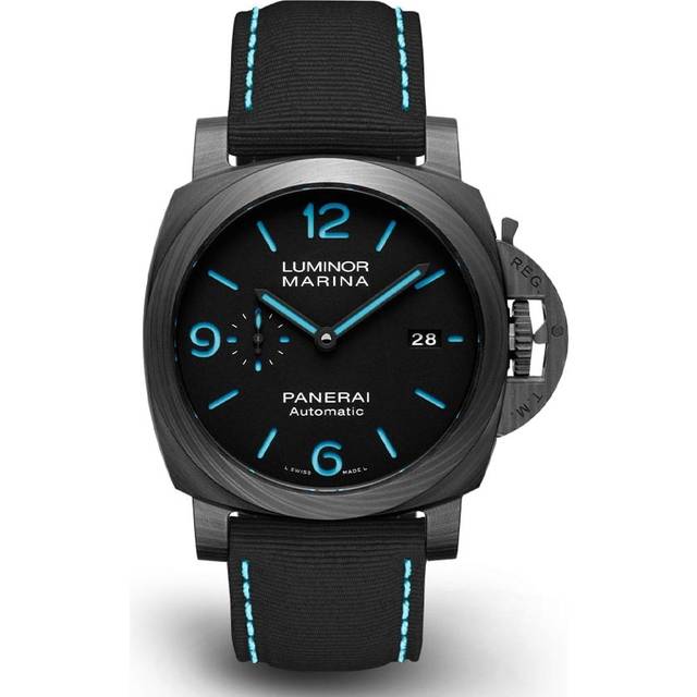 Panerai Luminor Marina Carbotech 44mm Black Dial & Strap Watch