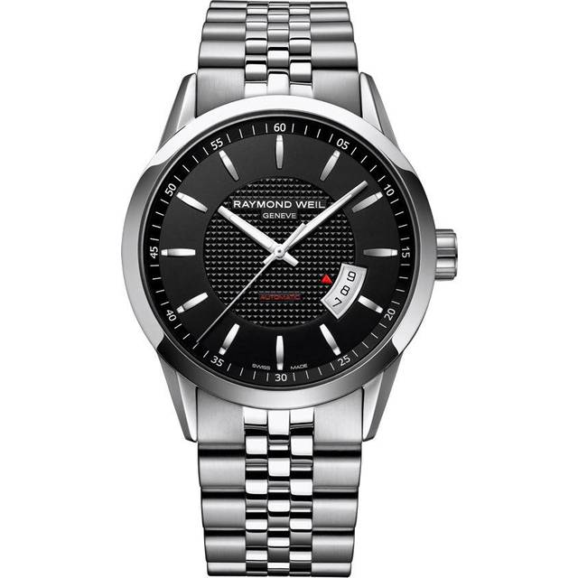Raymond Weil Watch Freelancer Mens D - Black