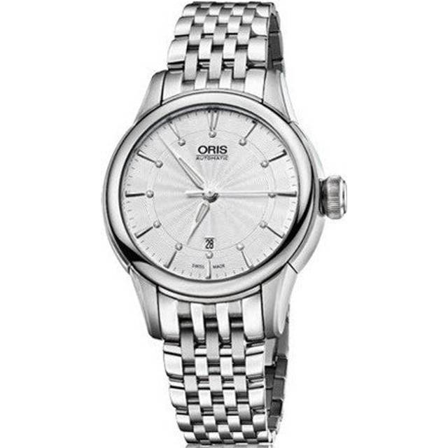Oris Watch Artelier Lady Date Bracelet - Silver