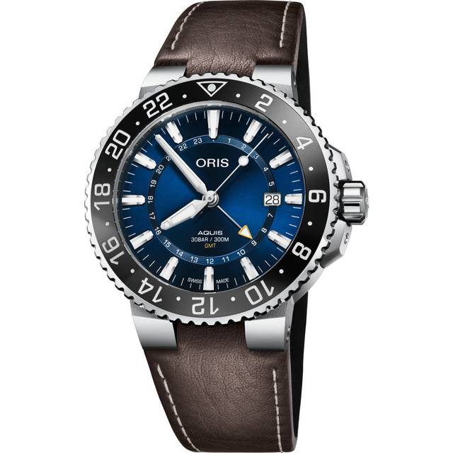 Oris Watch Aquis GMT Date - Blue