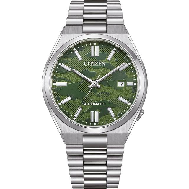 Citizen Tsuyosa Automatic NJ0159-86X - Herr - 40 mm - Analogt - Automatiskt - Safirglas - Green (22 mm)