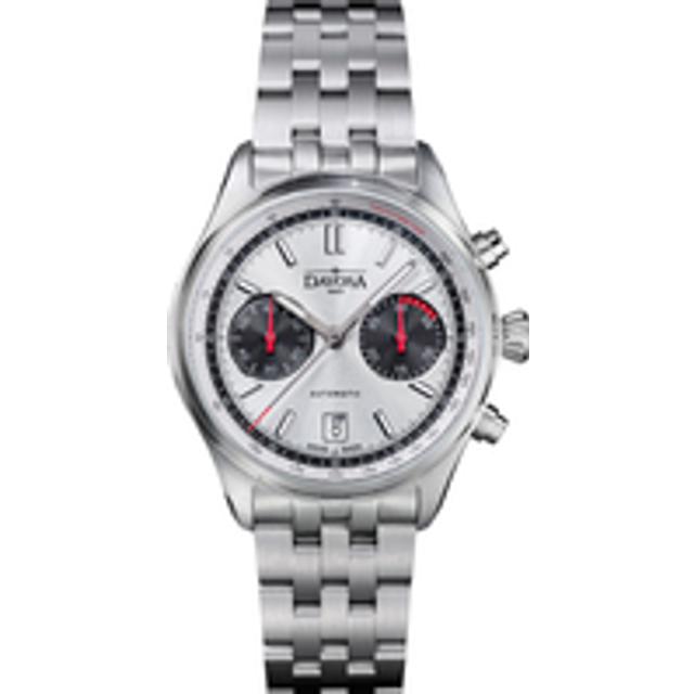 Davosa Newton Pilot Rally Silver Bracelet Limited Edition Watch