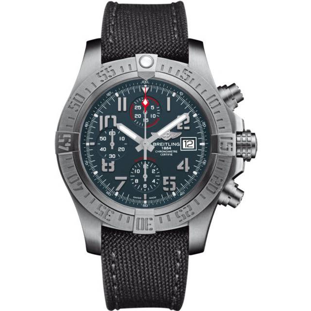 Breitling Watch Avenger Bandit Military Tang Type - Grey