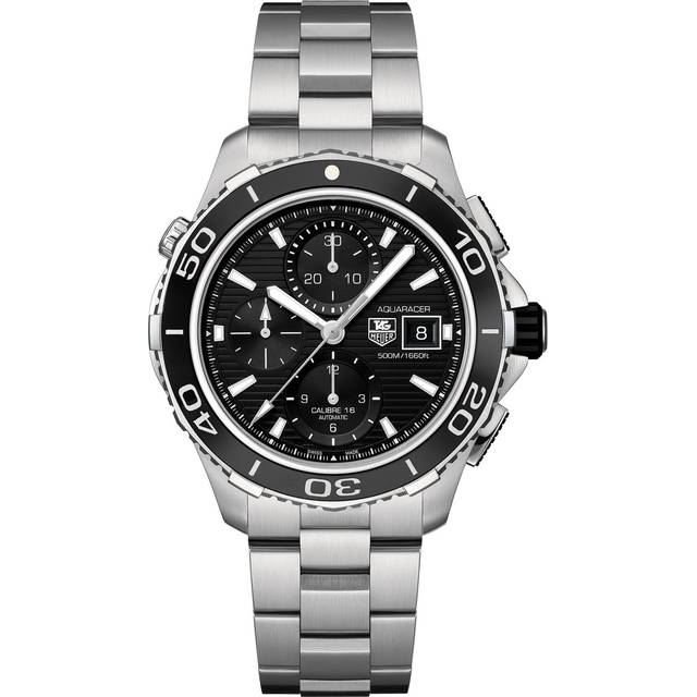 TAG Heuer Watch Aquaracer Chronograph D - Black