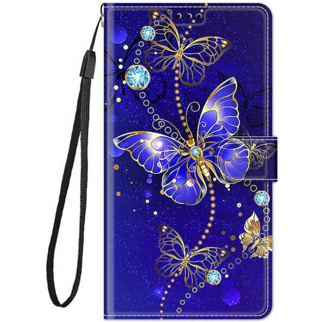 (K, A10) For Samsung Galaxy A51 Cute Panda Leather Flip Case Coque A10 A20e A30 A30S A40 A50 A70 A21s A11 A12 A71 Phone Wallet Cover Etui