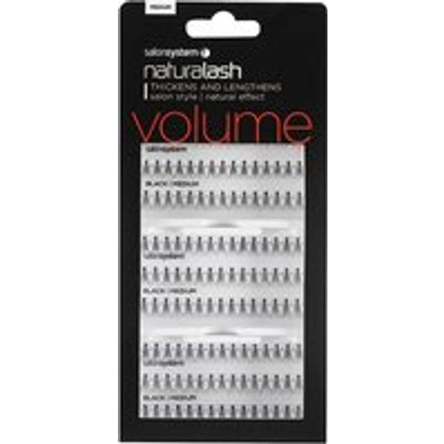 Salon System Salon Value Individual Lashes Black Medium
