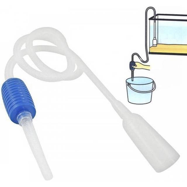 NEW Semi-automatic Aquarium Clean Vacuum Water Change Changer Gravel Aquarium Simple Fish Tank Vacuum Siphon Pump Cleaner