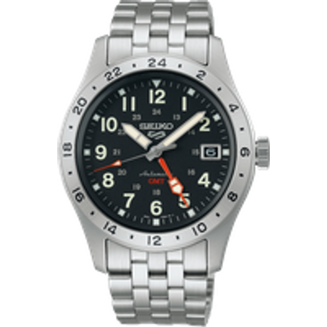 Seiko 5 Sports Field Deploy Mechanical GMT Watch