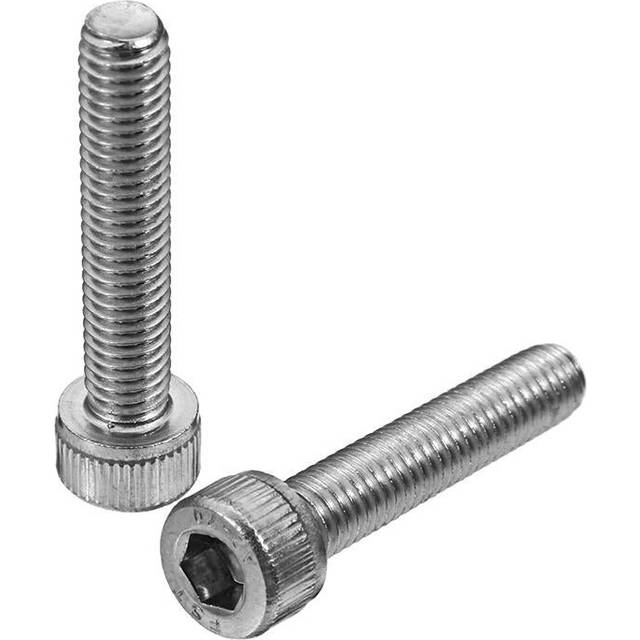 (10mm) 50Pcs M5 Stainless Steel Hex Socket Cap Head Screws Bolts 8-30mm Optional Length