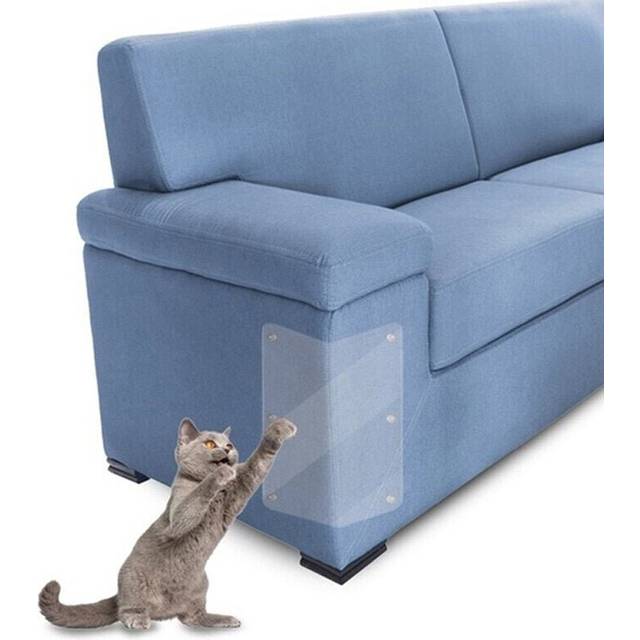 (M) 2Pcs Couch Cat Scratch Guards Mat Scraper Cat Tree Scratching Claw Post Protector Sofa for Cats Scratcher Paw Pads Pet Furniture