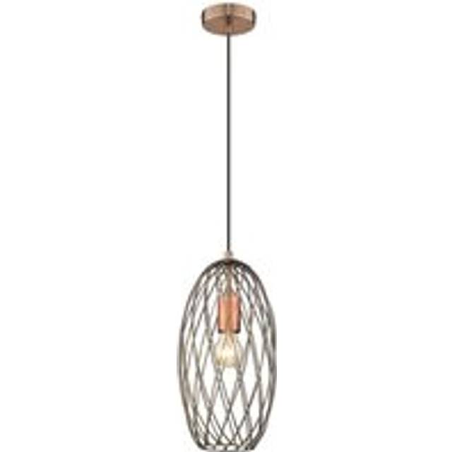 Spring Spring Wire Ceiling Pendant Antique Copper E27