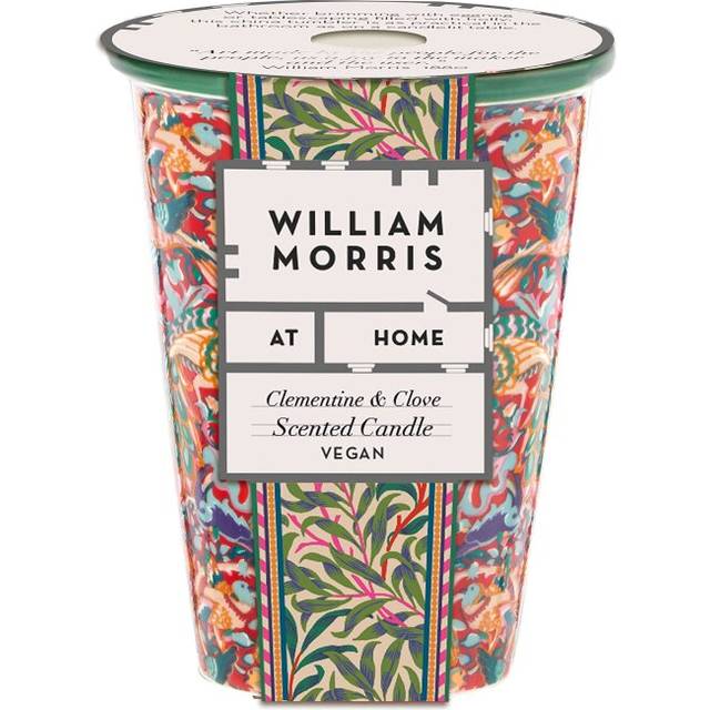 Peacock-Clementine & Clove Scented Candle 180g (in Fine China Tumbler) - Fragrant Candle in Elegant Tumbler! Christmas Home Decor, Festive Aroma