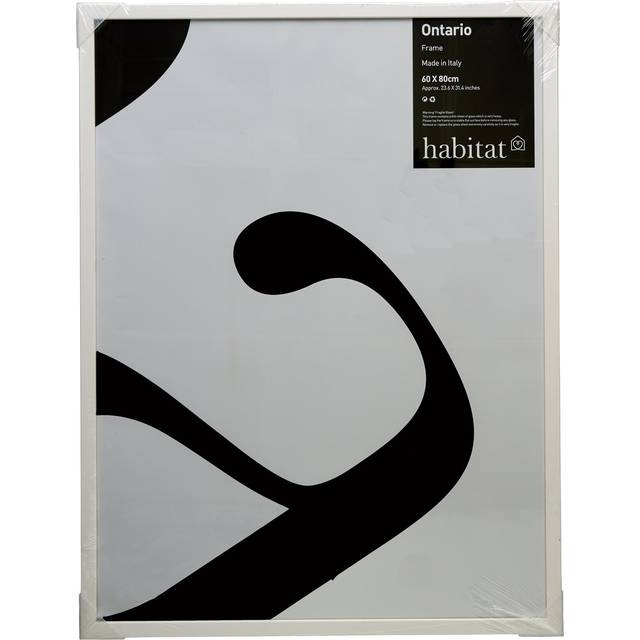 "Habitat Ontario White Wooden Picture Frame - 24x31"""