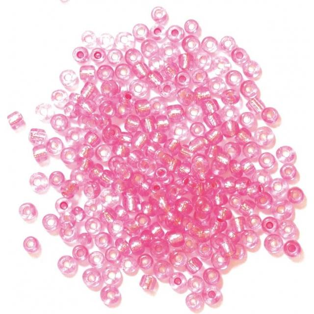 Craft Factory Rocailles Beads Pink