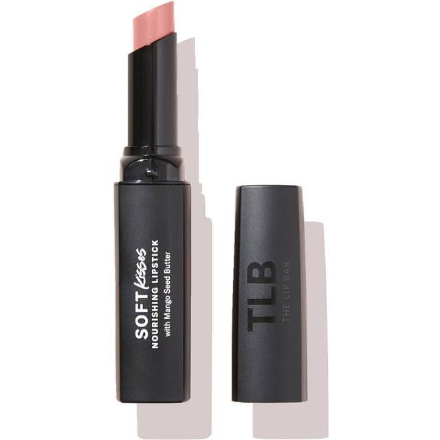 The Lip Bar Soft Kisses Nourishing Vegan Lipstick  with Moisturizing Mango Seed Butter  Satin Finish  Goal Mine - Soft Pink Nude