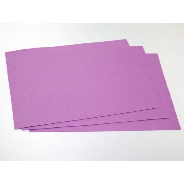 Minerva Core Range 9x12inch Acrylic Felt Fabric Sheets Lavender