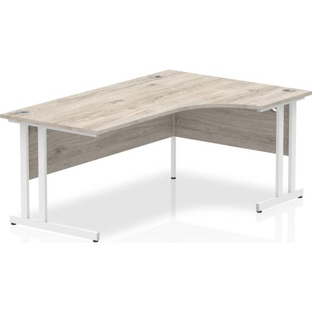 Zetta L-Shape Executive Desk - Grey (73 x 180 x 80)