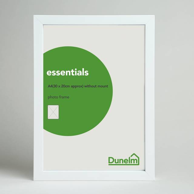 Essentials Photo Frame - White