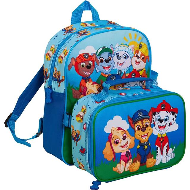Paw patrol backpack + lunch bag for kids school bag for boys girls nursery bag