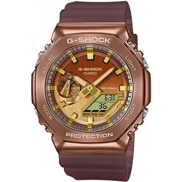Casio g-shock gm-2100cl-5ajf classy off-road analog digital men watch brown