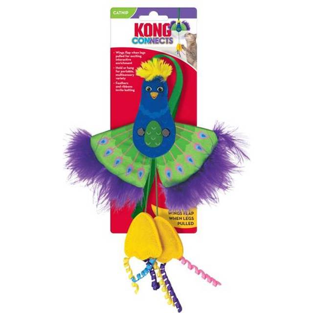 KONG Connects Peacock with Catnip