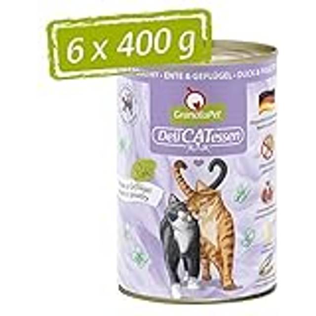 GRANATAPET Cat - Wet Food DeliCatessen Duck & Poultry | Size: 6*400g Can