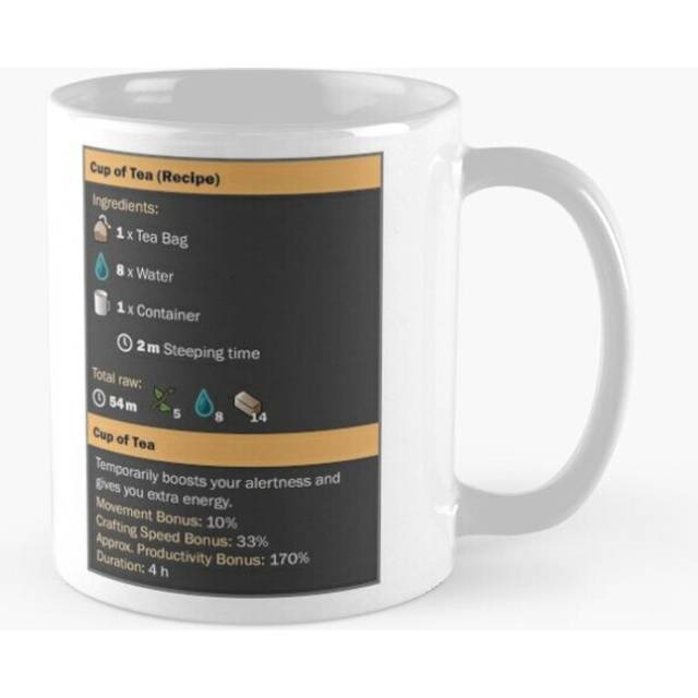 Mugs 11oz Cup of Tea Hot Chocolate (Recipe) Coffee Ceramic Mug Funny Anniversary Novelty Christmas Gift