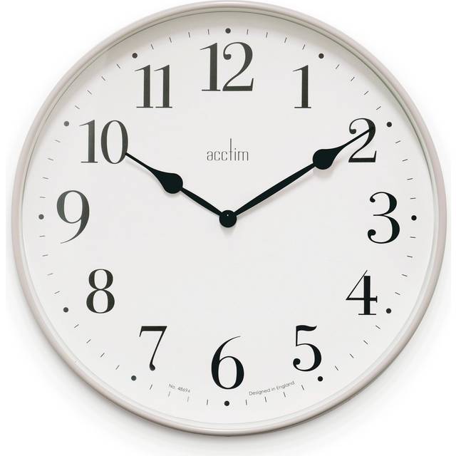 Acctim  Country Analogue Wall Clock - Latte