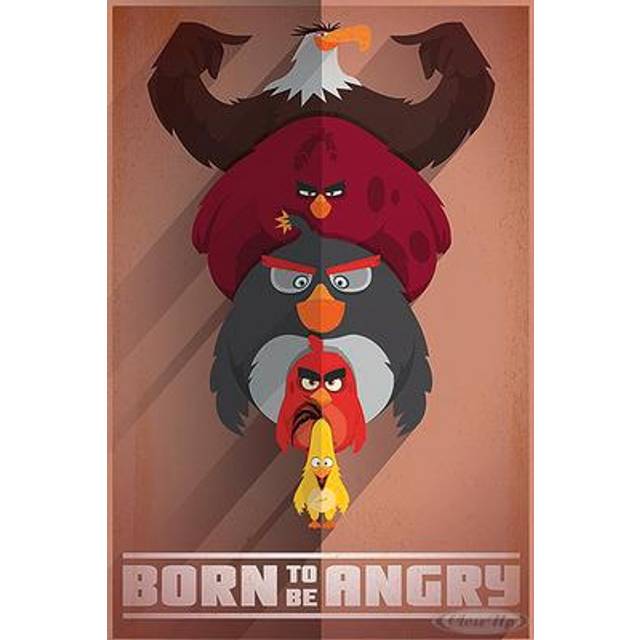 Angry Birds Poster Born to be Angry