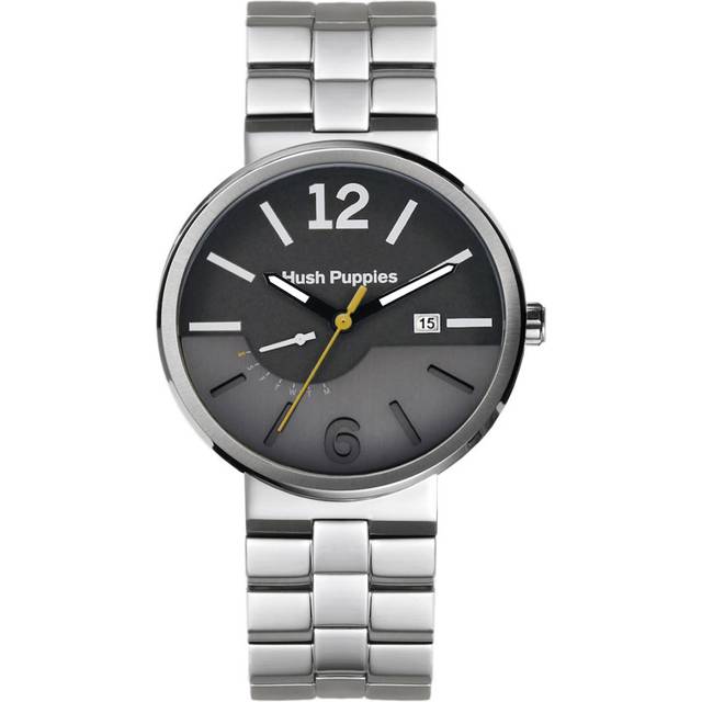 Hush Puppies : Orbz Mens Grey Watch.. - Silver Stainless Steel - One Size