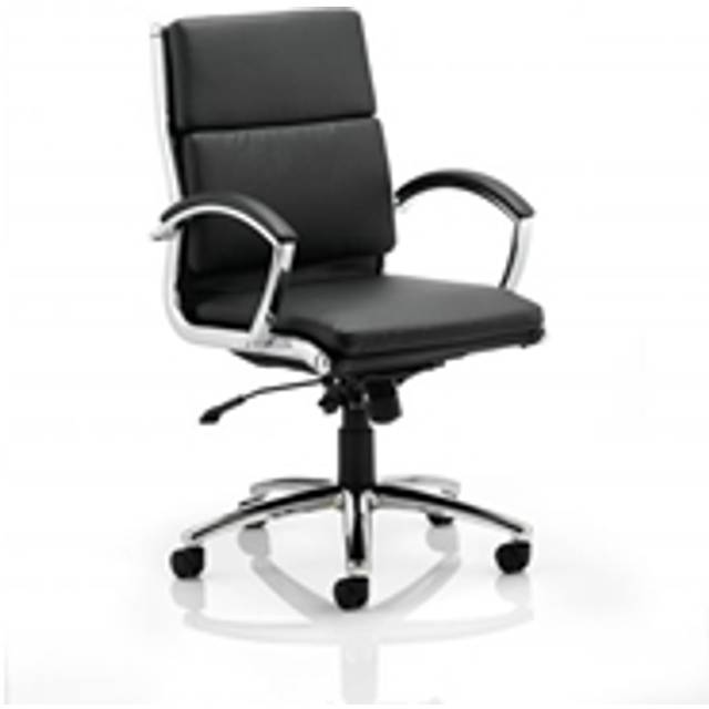 Classic Executive Chair Black With Arms Medium Back - EX0