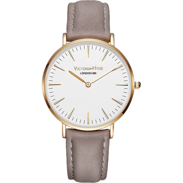 Victoria Hyde London Unisex Watch Southfields Modern, grey gold Stainless Steel - One Size - Gold/Grey