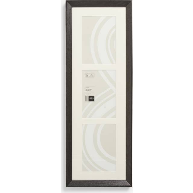 John Lewis Isla Multi-aperture Photo Frame & Mount, 3 Photo, 5 x 7" (13 x 18cm), FSC-Certified (Oak Wood)