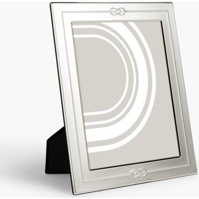 John Lewis Victoria Love Knot Photo Frame, Silver Plated
