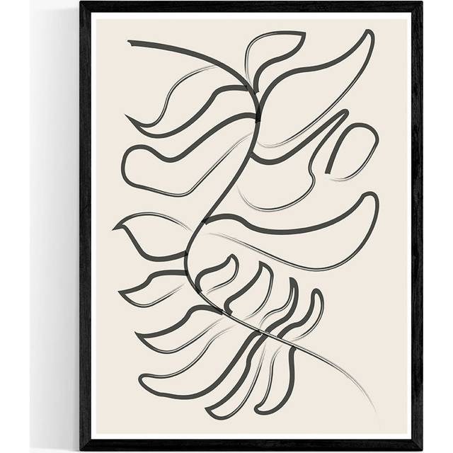 EAST END PRINTS Flower Love Child 'Sprung' Framed Print