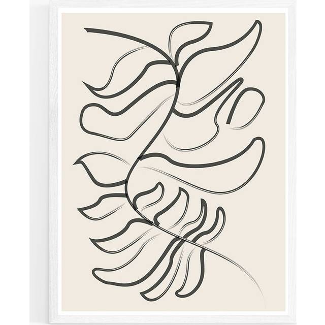 EAST END PRINTS Flower Love Child 'Sprung' Framed Print