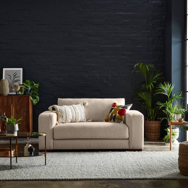 Clayton Cosy Weave 2 Seater Sofa - Cosy Weave Natural