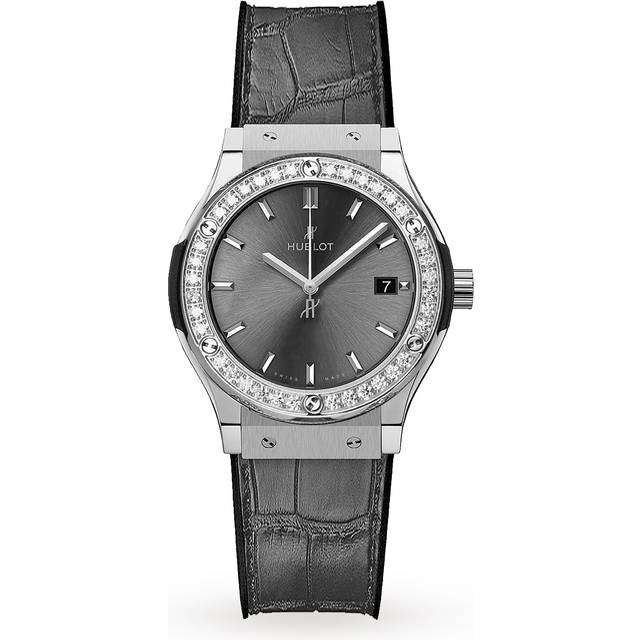 Classic Fusion Racing Grey Titanium 33mm Ladies Watch