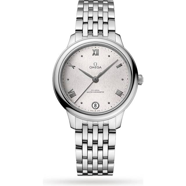 De Ville Prestige Co-Axial Master Chronometer 34mm Ladies Watch Silver
