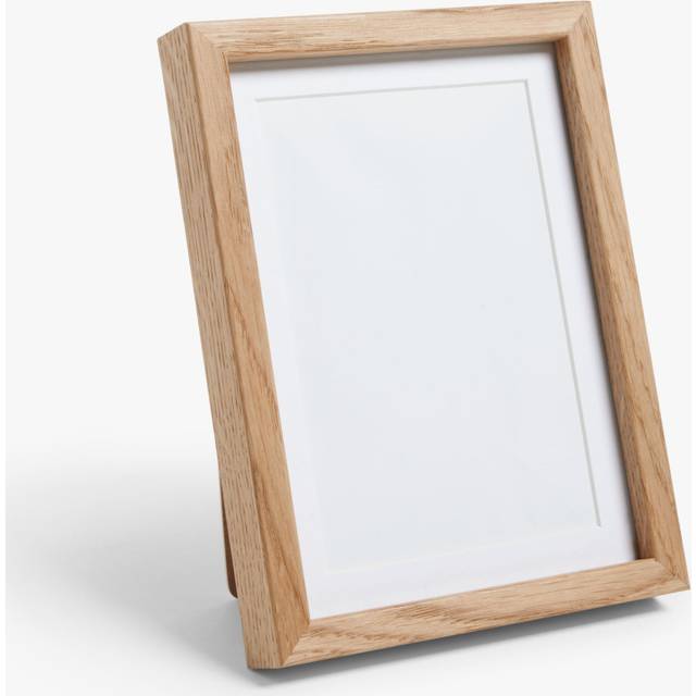 John Lewis Fine Oak Wood Photo Frame & Mount, Natural