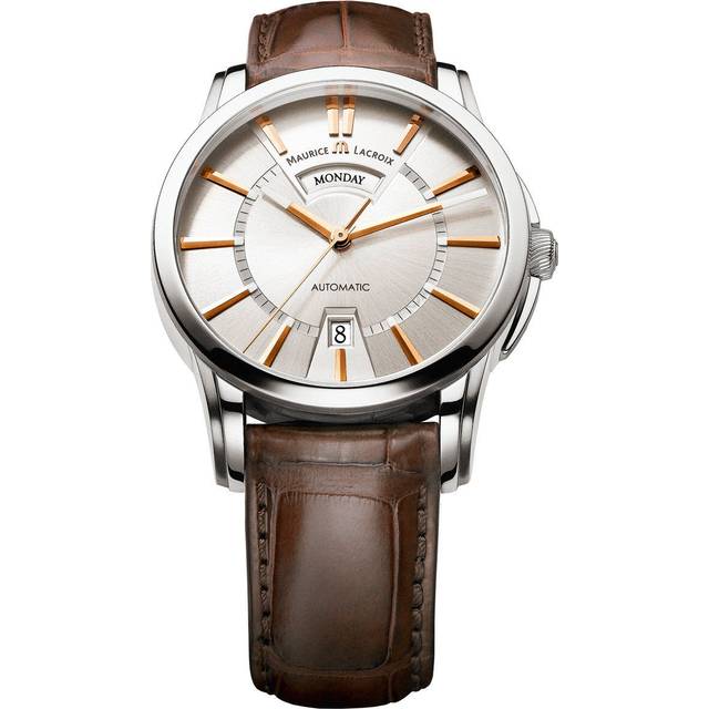 Maurice Lacroix Watch Pontos Day Date - Silver