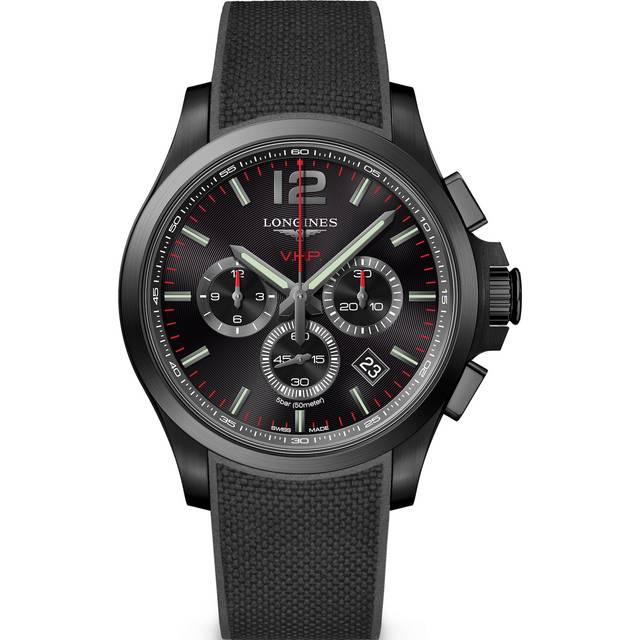 Longines Watch Conquest VHP Chrono Mens - Black