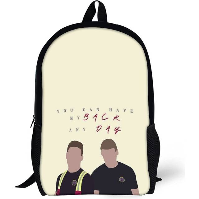 Backpacks Buck Eddie (Buddie) 9-1-1 You Can Have My Back Any Day 17inch School Bag