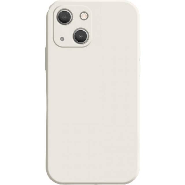 Designed for iPhone 13 Case, Silicone Upgraded [Camera Protection] Phone Case, Soft Anti-Scratch (White)