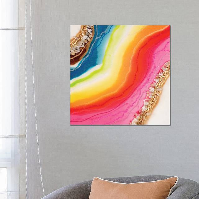 Perfume De Sirena IV by Goga Studio - Wrapped Canvas Graphic Art (66.04cm H x 66.04cm W x 3.81cm D)