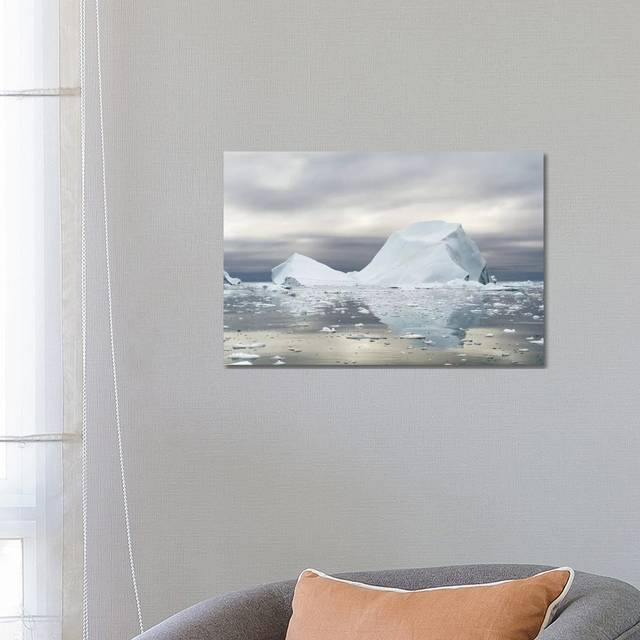 Ilulissat Icefjord At Disko Bay, Greenland, Danish Territory.-MZW208 (66.04 cm H x 45.72 cm W x 3.175 cm D)